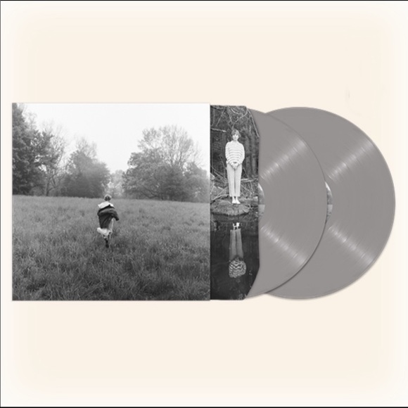 Taylor Swift Folklore Running Like Water Vinyl - Picture 3 of 3